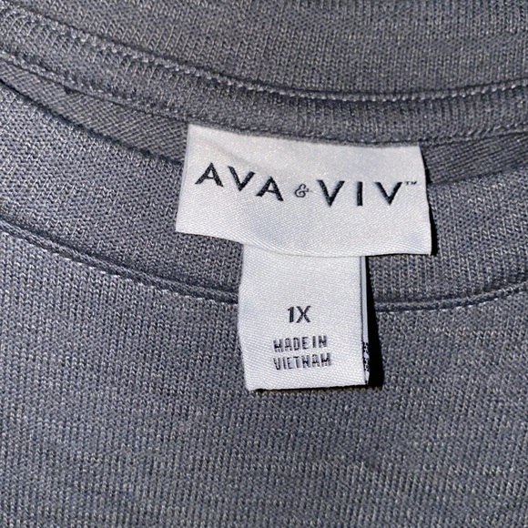 Ava and Viv crewneck dress 1x - Picture 4 of 8